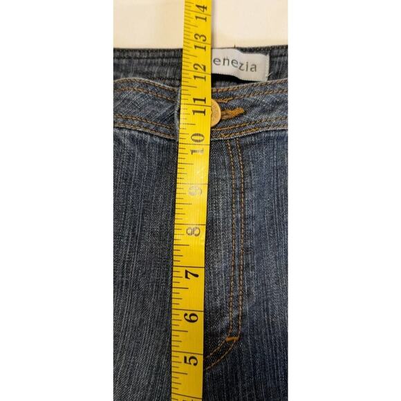 Venezia Bootcut Jeans Size 20 Plus Y2K Vintage Medium Wash Denim Front Seam - Picture 8 of 10